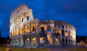 O Coliseu em Roma