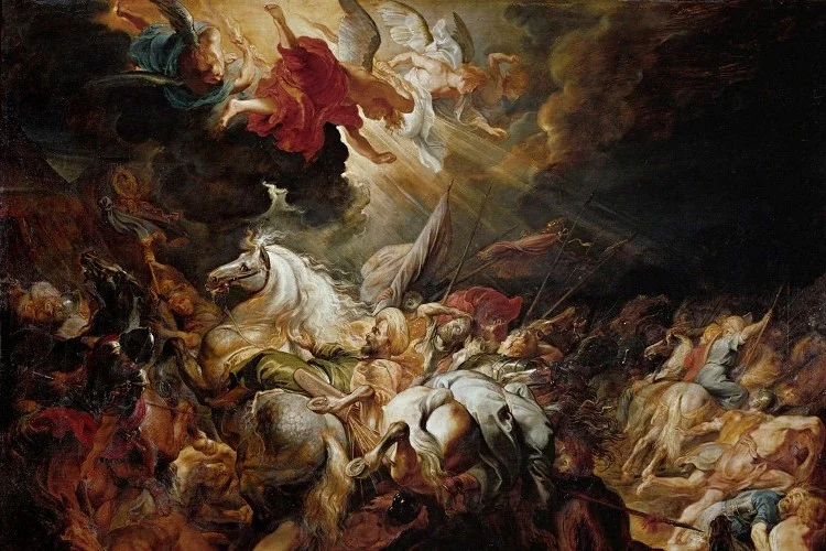 A Derrota de Sennacherib, Peter Paul Rubens, século XVII